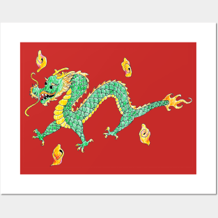 Traditional Dragon Posters and Art